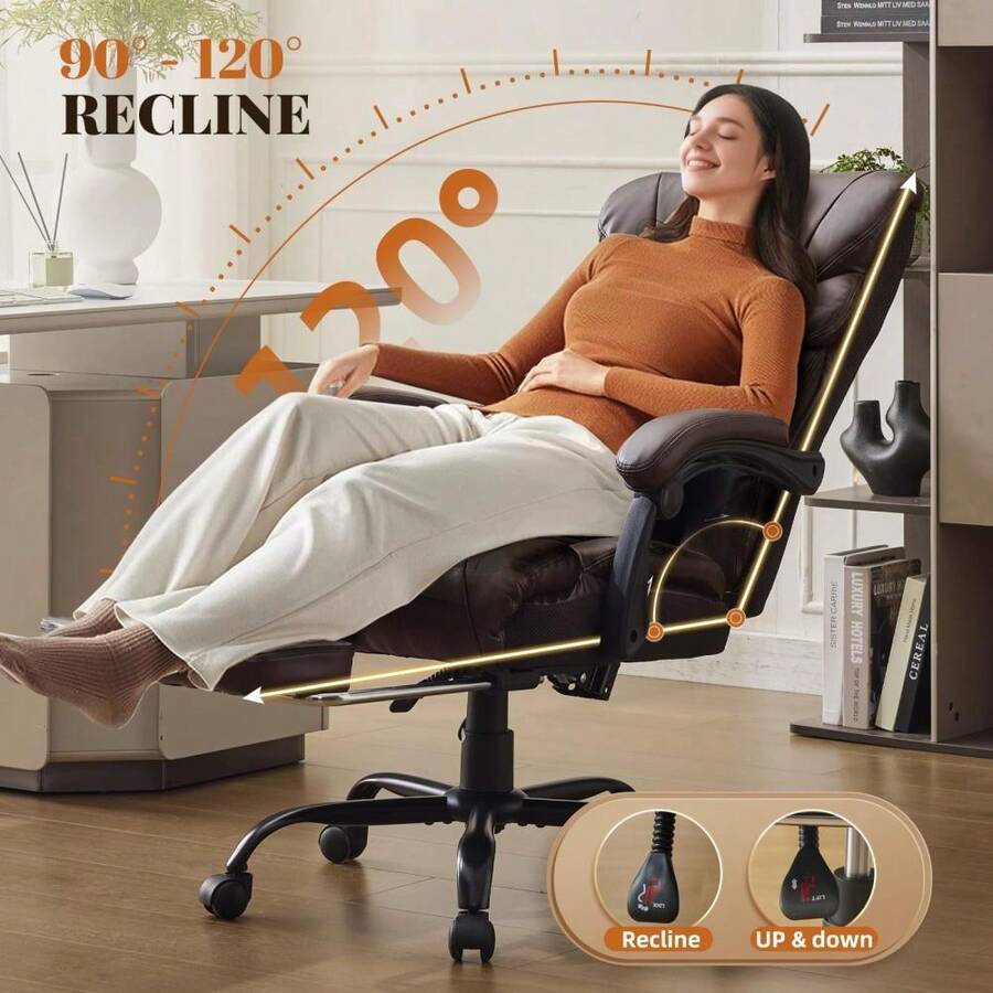 사무용 의자, 등받이가 높은 컴퓨터 의자, 인체공학적  - Ergonomic Office Chair 리뷰 및 가격