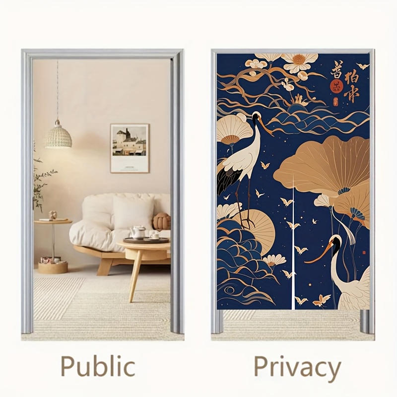 VIKAMA 중국 선(禪) 스타일의 도어 커튼 패브릭  - Home Office Room Inspiration 리뷰 및 가격