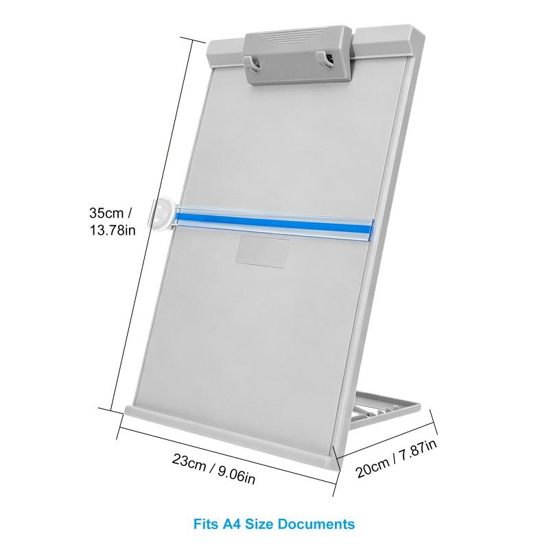 A4 독서 홀더 데스크탑 문서 홀더 조절 가능한 클립이 - Document Holder Stand 리뷰 및 가격