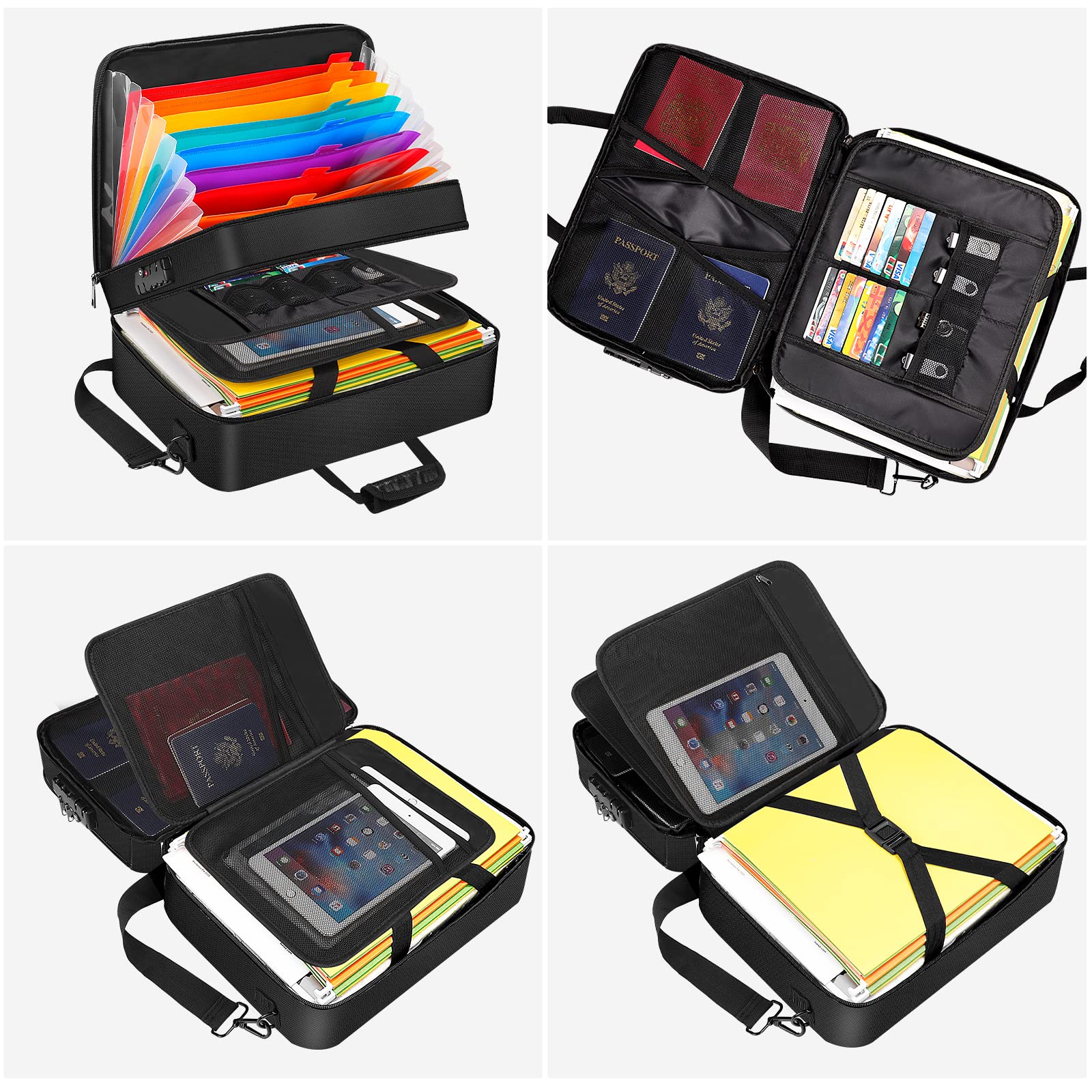 내화성 방수 다층 휴대용 파일 저장 확장 가능한 지퍼  - Document Scanner Portable 리뷰 및 가격